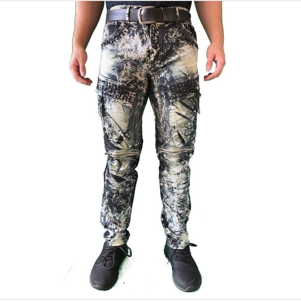Cipo & Baxx Men's Lincoln Denim Regular Fit Black Khaki Jeans CD494 Sz 31W x 32L - Picture 5 of 15